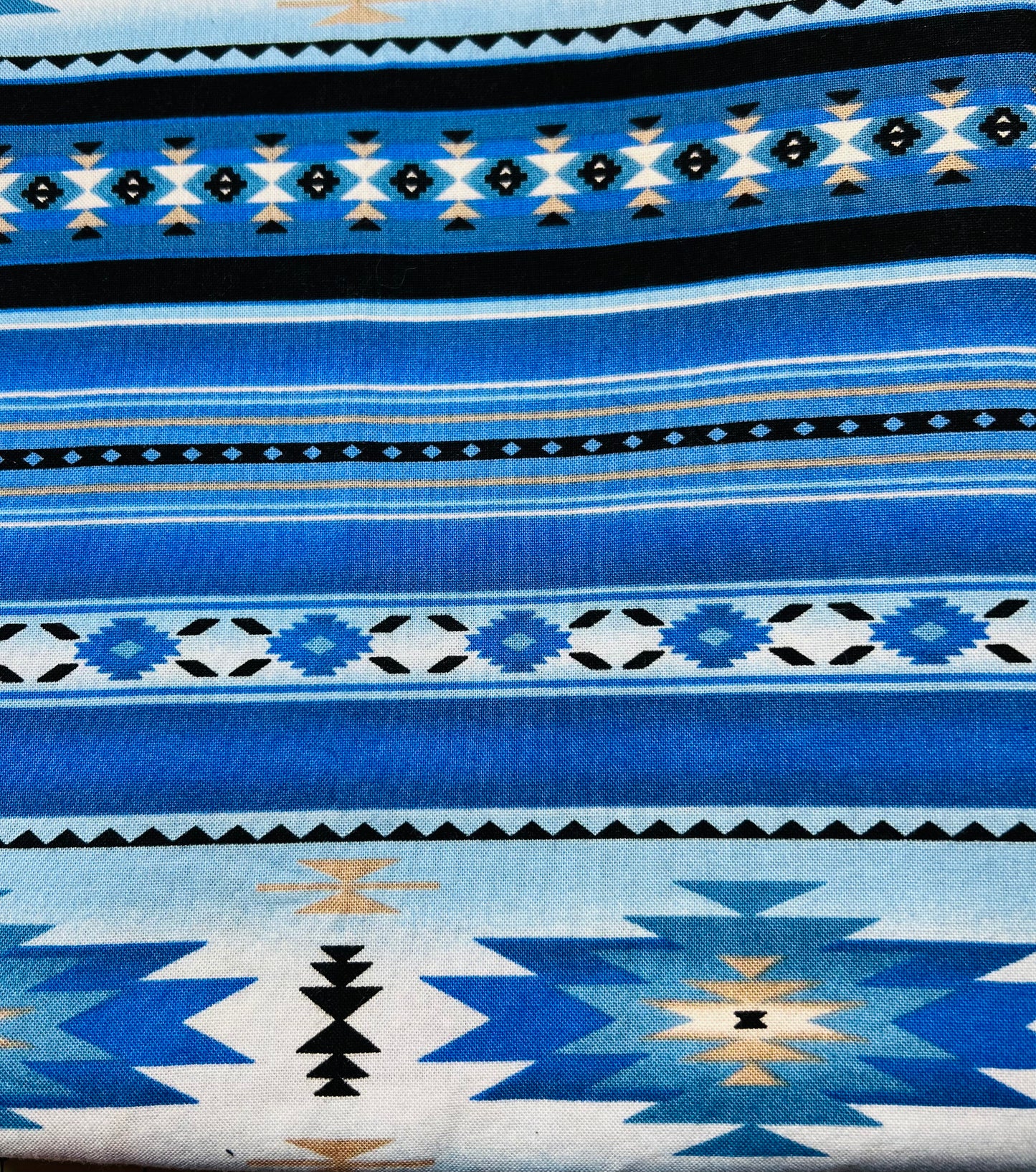 Blue Aztec Starburst