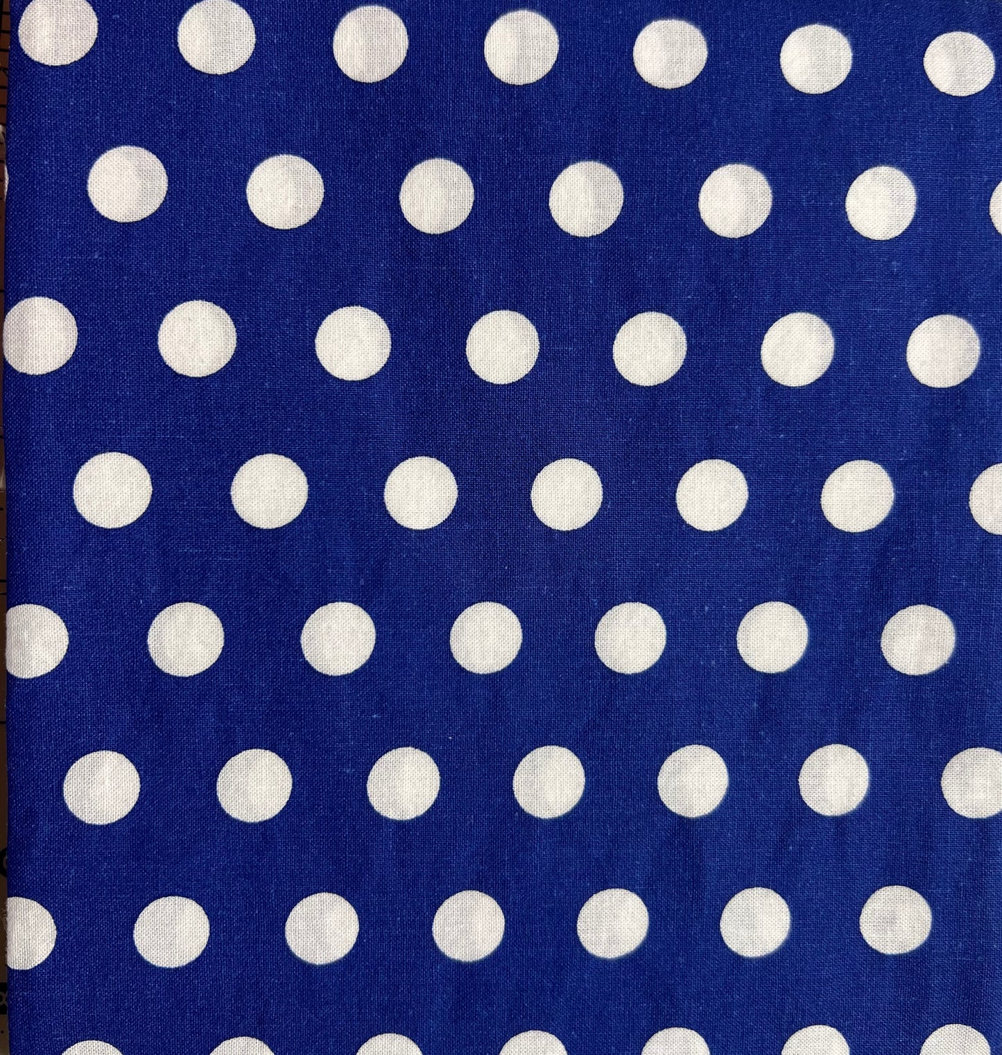 Large Blue Polka Dots