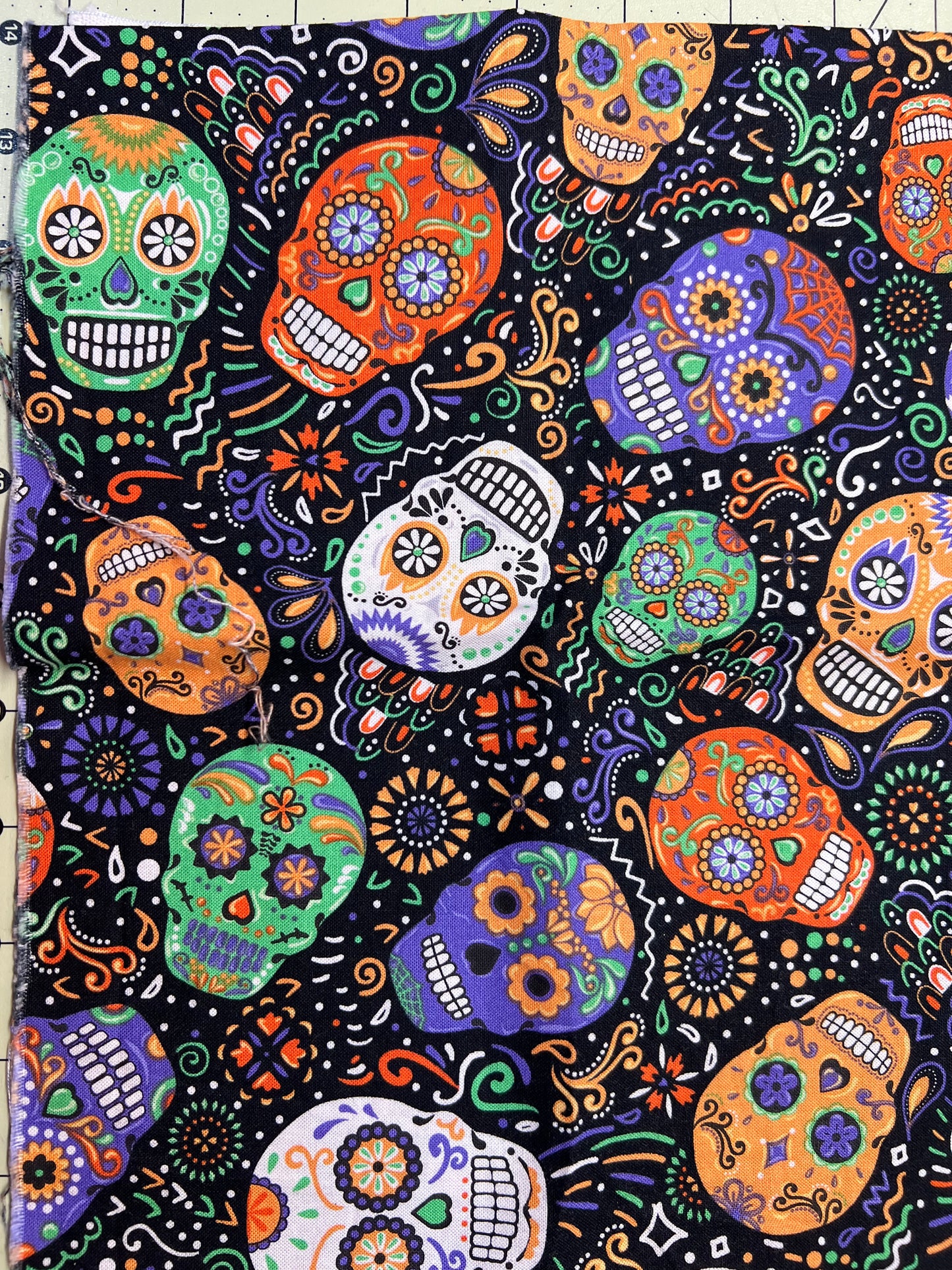 Crazy Color Sugar Skulls