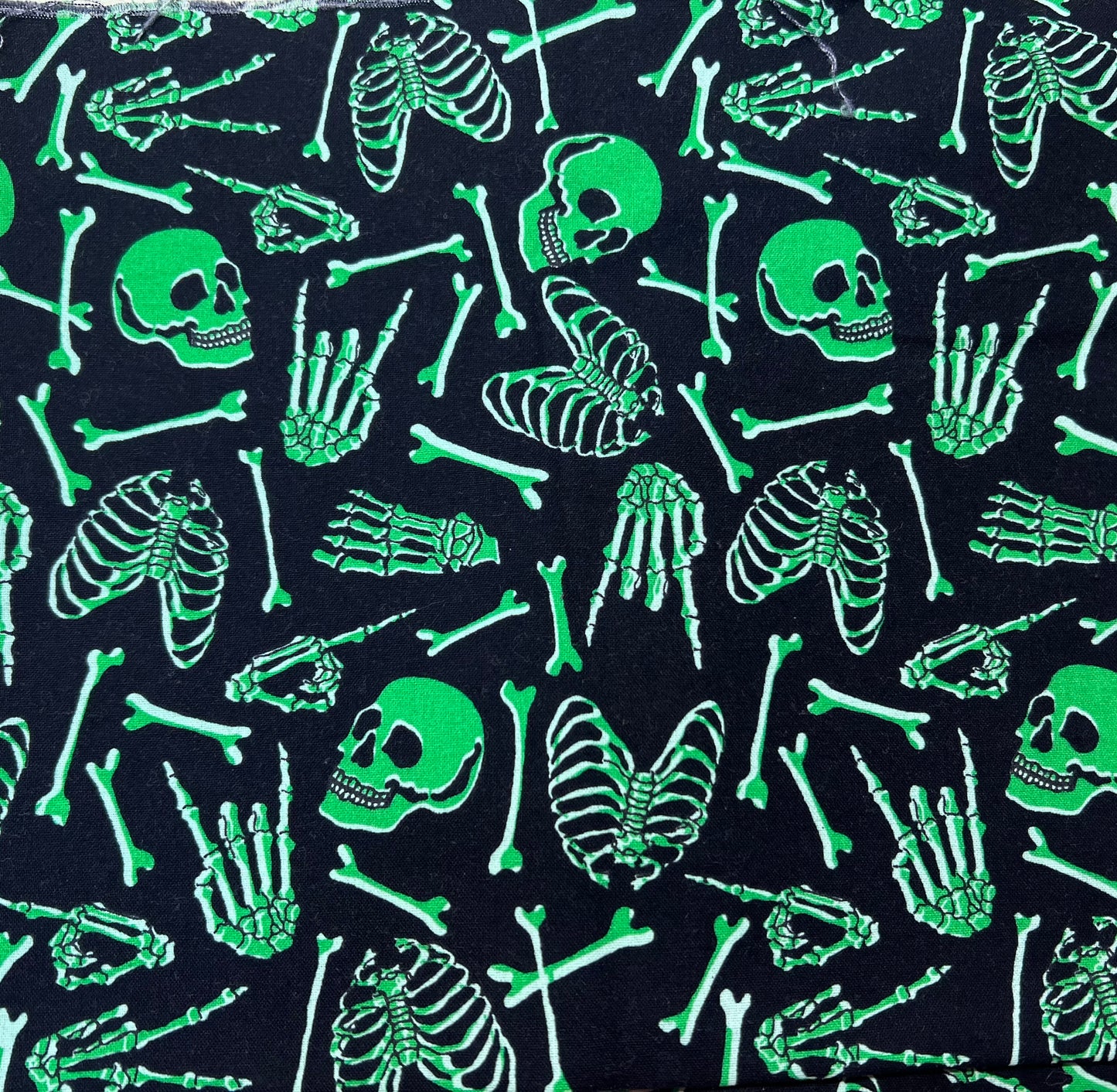 Green Skelly Glow in the Dark