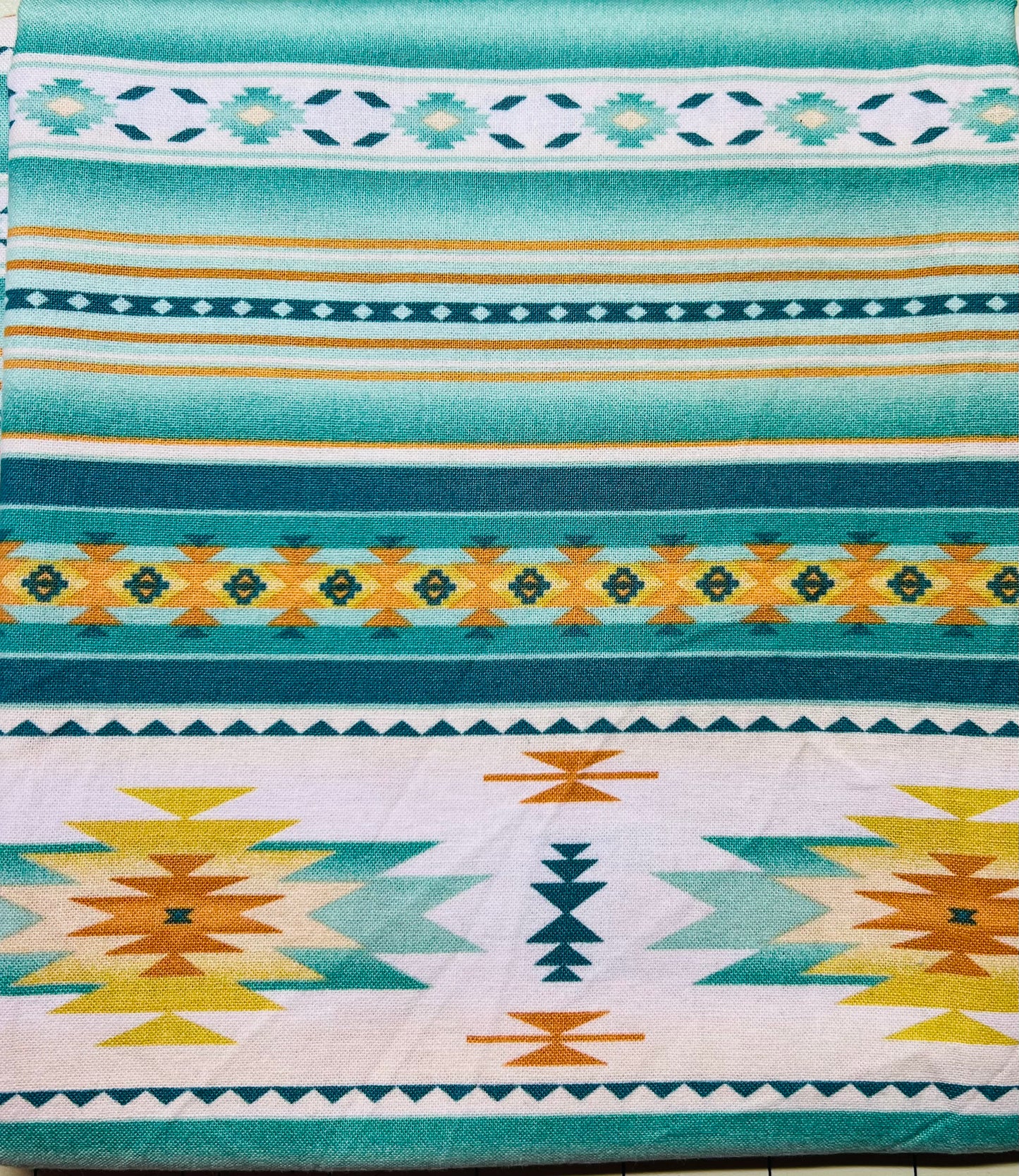 Light Green Aztec Starburst