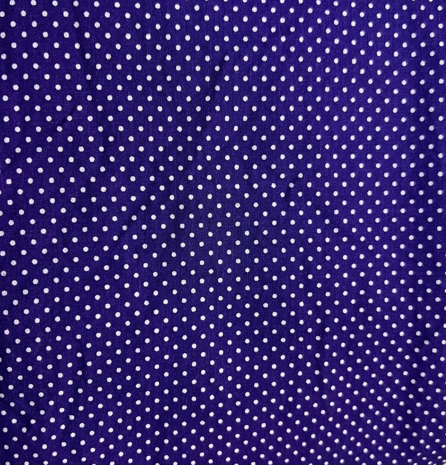 Small Navy Polka Dots