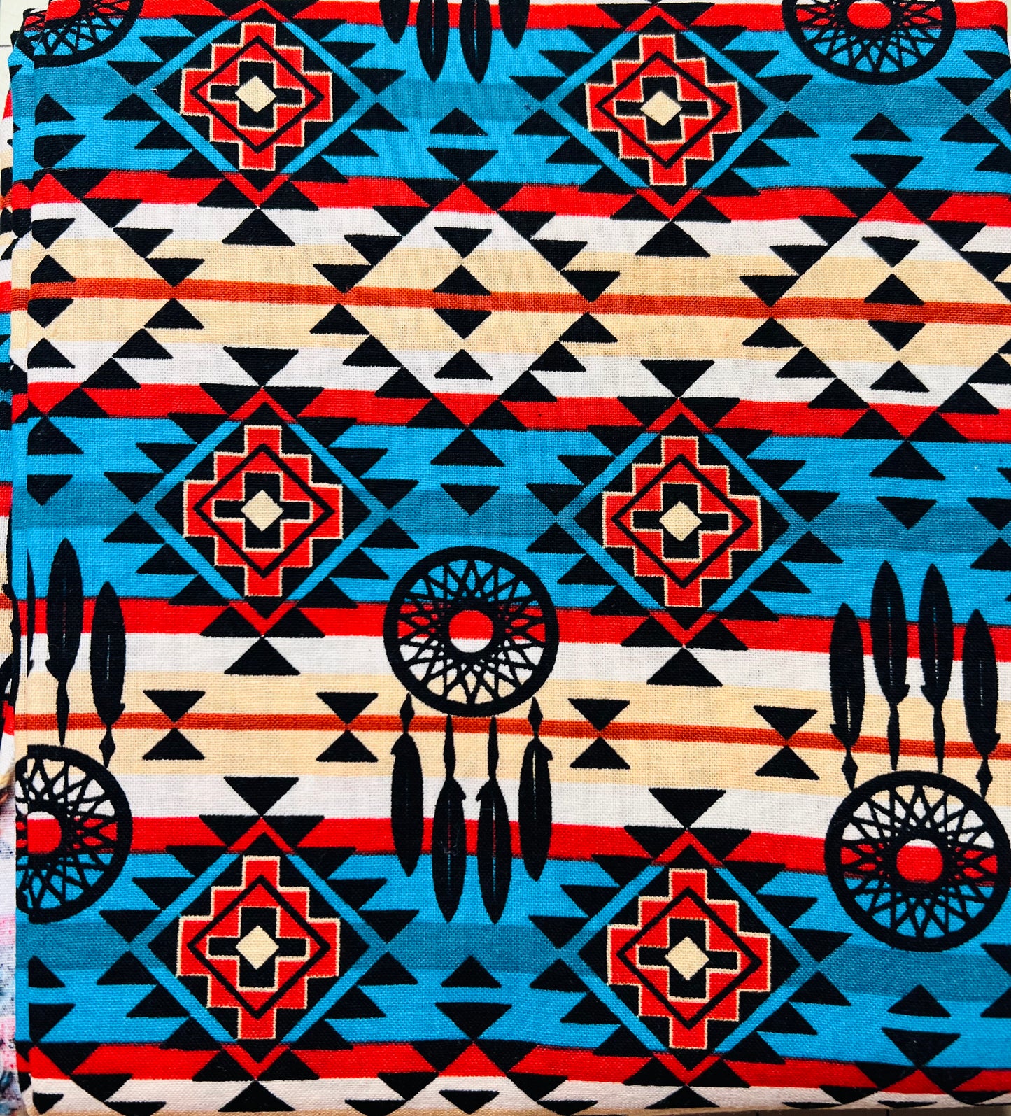 Red/Blue Dream Catcher