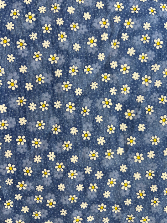 Blue and White Flowers