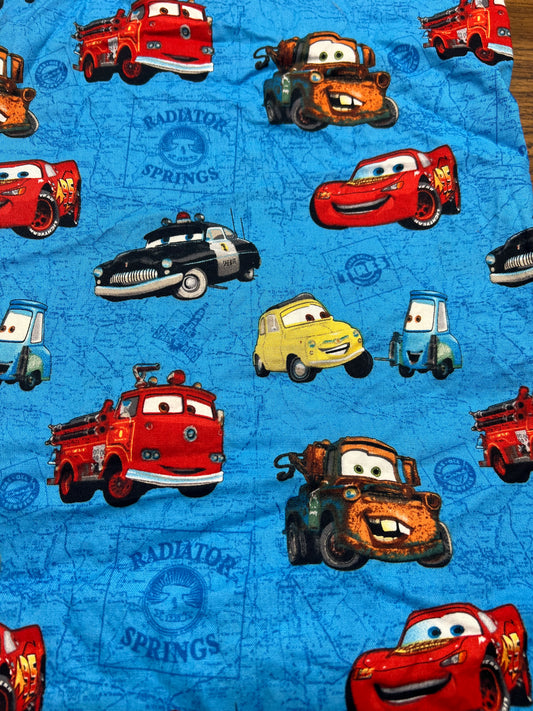 Cars (Towmater) Blue Background