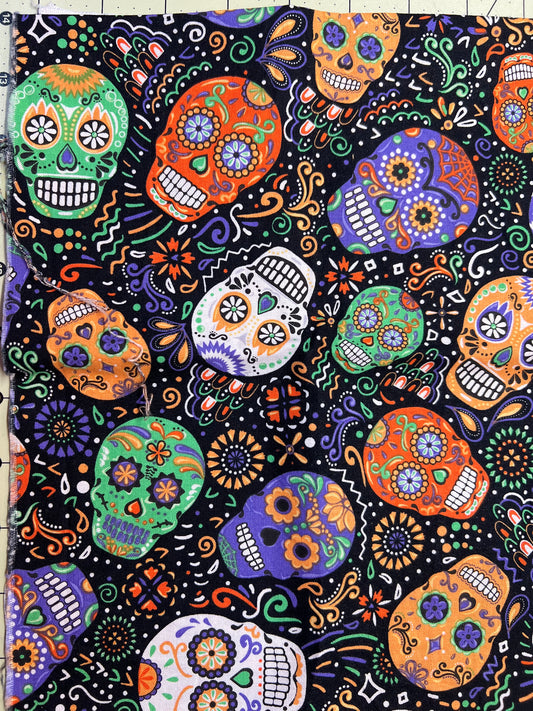Crazy Color Sugar Skulls