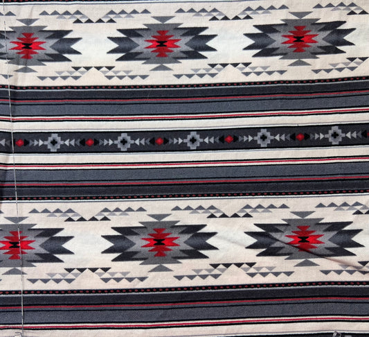 Grey Aztec Starburst