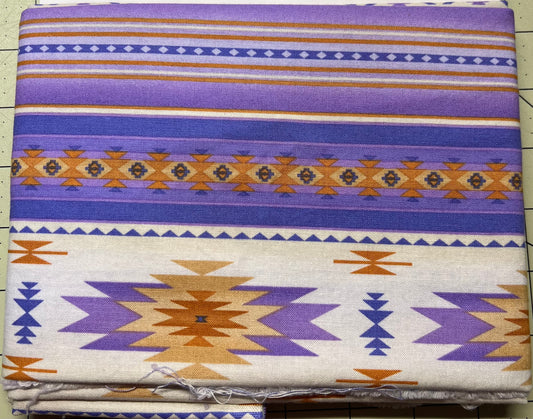 Light Purple Aztec Starburst