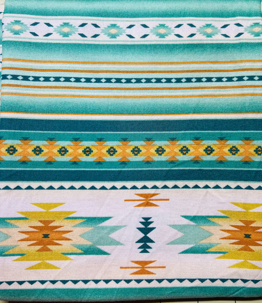 Light Green Aztec Starburst