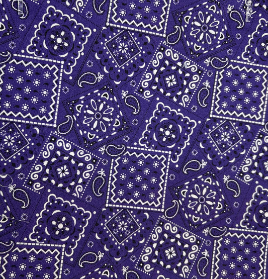 Purple Bandana