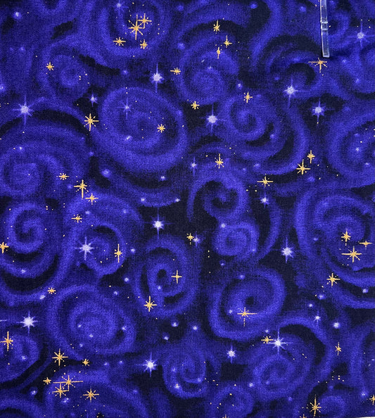 Purple Magic Swirls