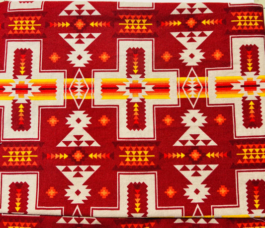 Red Aztec Cross