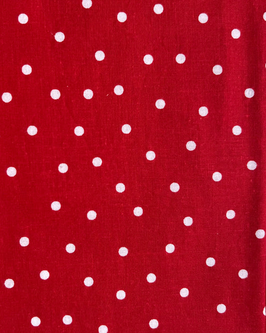 Small Red Polka Dots