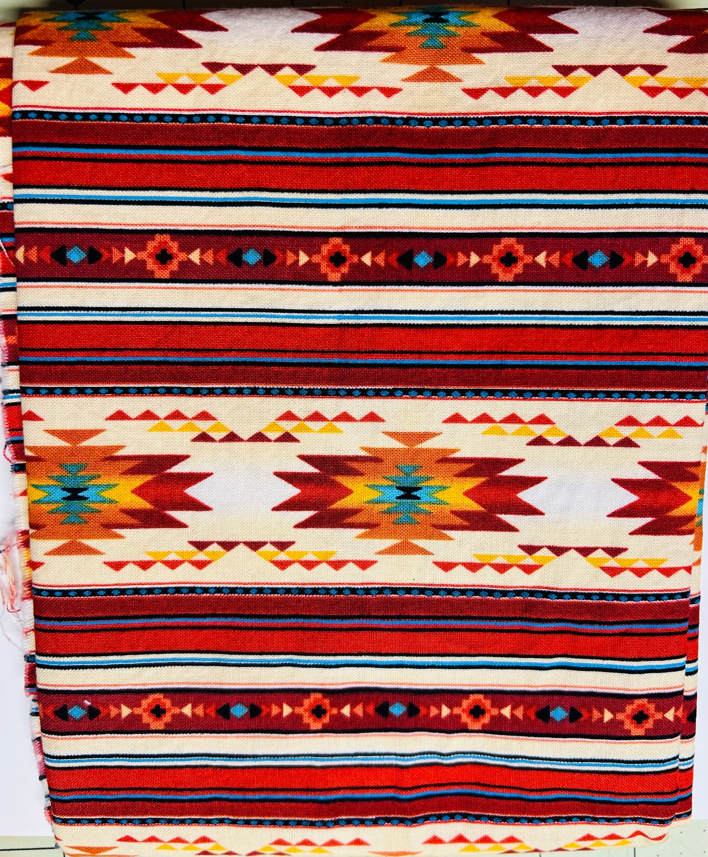 Red Aztec starburst