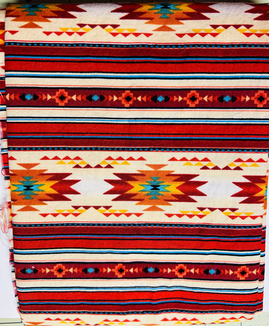 Red Aztec starburst