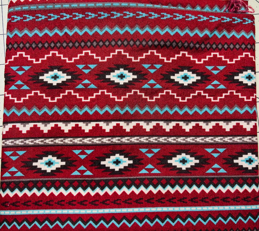 Southwest Red/Tourq Diamonds