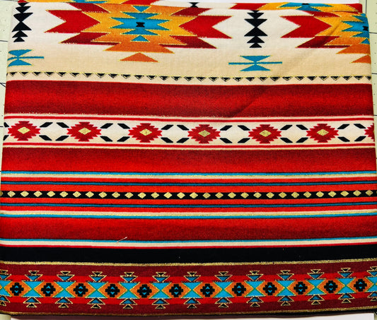 Red/Orange Aztec Starburst