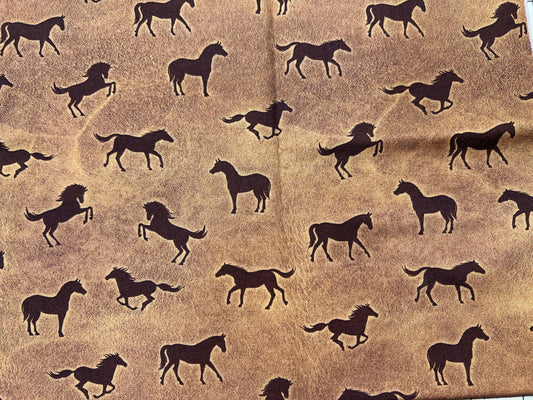 Western Brown Horses